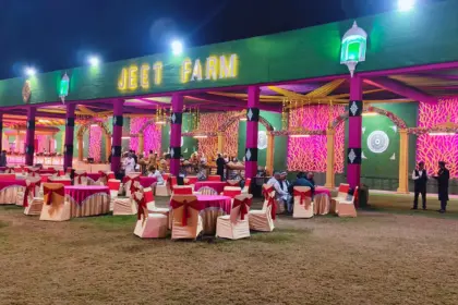 farmhouse party venue in Delhi NCR