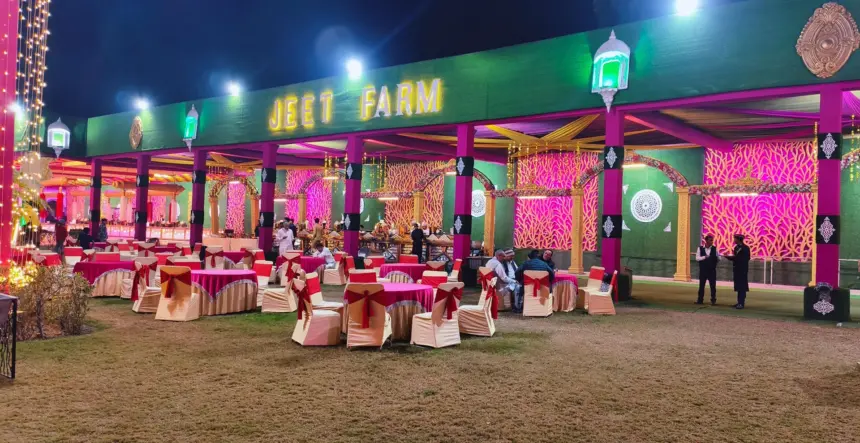farmhouse party venue in Delhi NCR